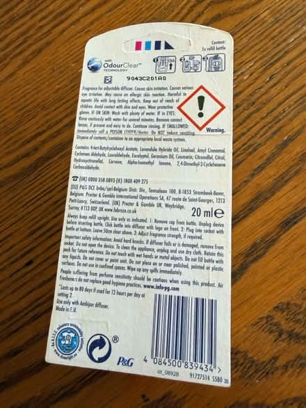 Photo of free Plug refill (not plug) (Welling DA16) #3