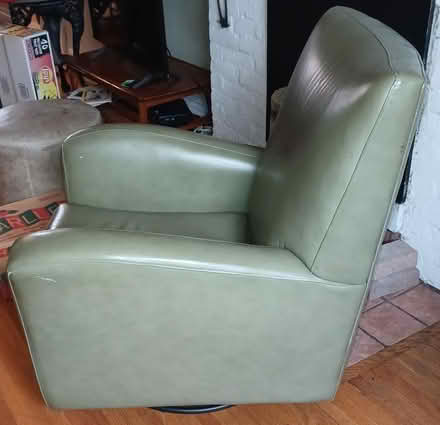Photo of free Leather chair (swivels) (Annex) #2