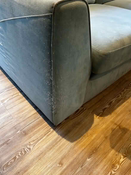 Photo of free Blue L-shape sofa bed (Henley-on-Thames RG9) #4