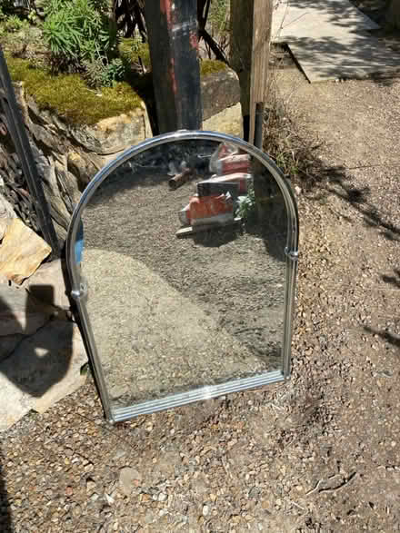 Photo of free Arched Chrome Mirror (Crowborough TN6) #1