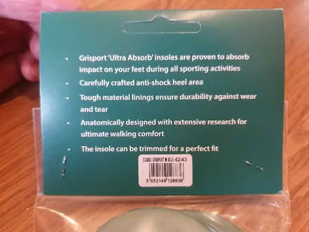 Photo of free Size 42/43 insoles (Adel LS16) #2