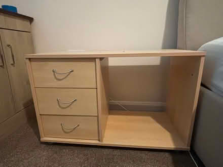 Photo of free Bed side table (Woodseats S8) #1