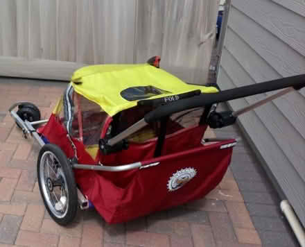 Photo of free Child bicycle trailer (St Austell PL25) #1