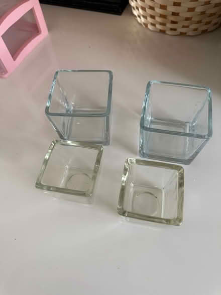 Photo of free Glass candle holder (BN42) #2