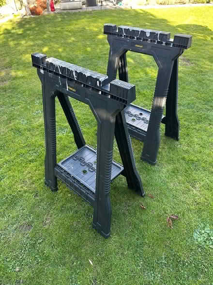 Photo of free Plastic work trestles (Guildford GU2) #1