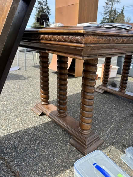 Photo of free Sturdy Retro Dining Table (Near PLU, Parkland) #4