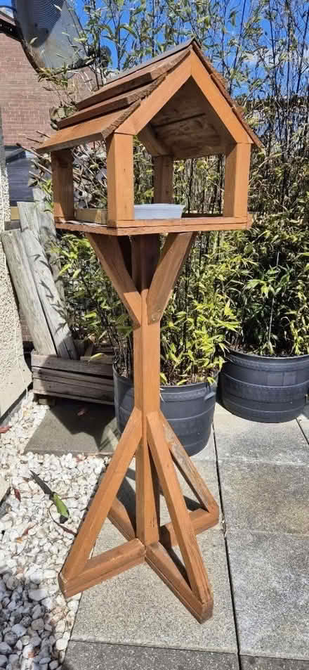 Photo of free Wooden bird table (Weston-super-Mare BS23) #1