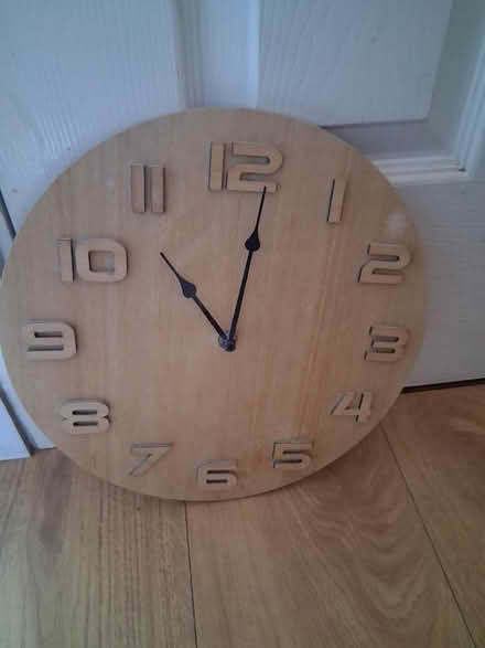 Photo of free Wooden clock (Church Hill South Redditch B98) #1