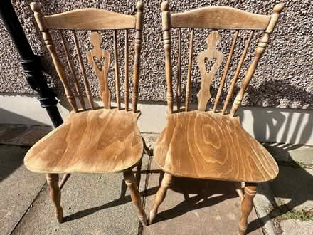 Photo of free Wooden chairs (Liberton EH16) #2