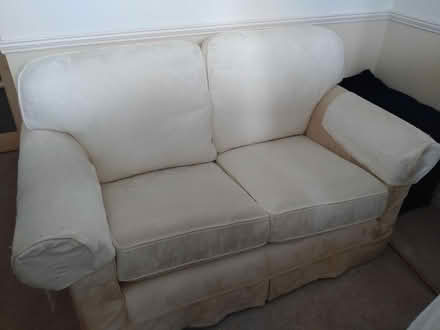 Photo of free Cream sofa - 2 seater (Wokingham RG41) #1