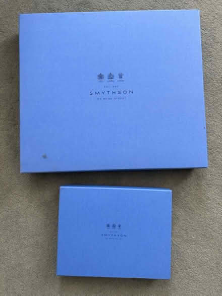Photo of free Two Smythson gift boxes (Elephant and Castle) #1