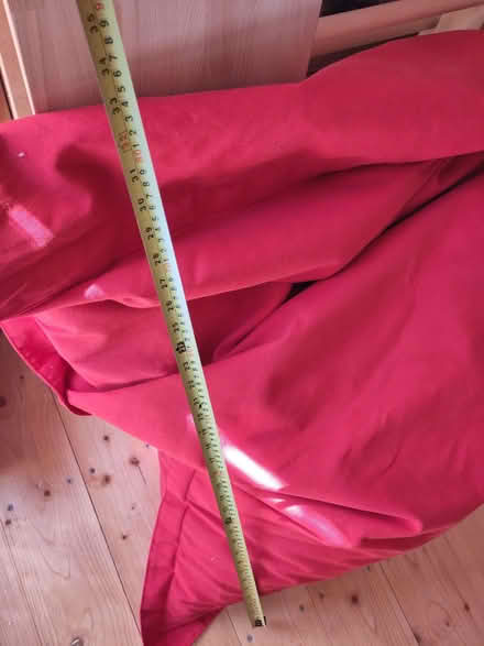 Photo of free Large red bean bag (St Ives PE27) #3