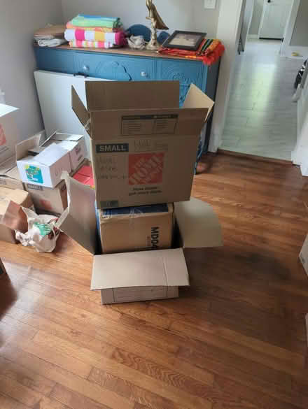 Photo of free Empty cardboard moving boxes (Norwood/Birmingham) #1