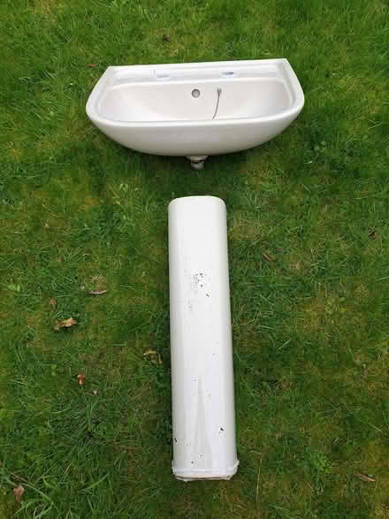 Photo of free Basin and pedestal (Twickenham TW2) #1