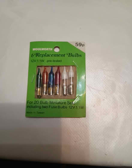 Photo of free Old style Xmas tree light bulbs (Billing Road East area NN3) #1