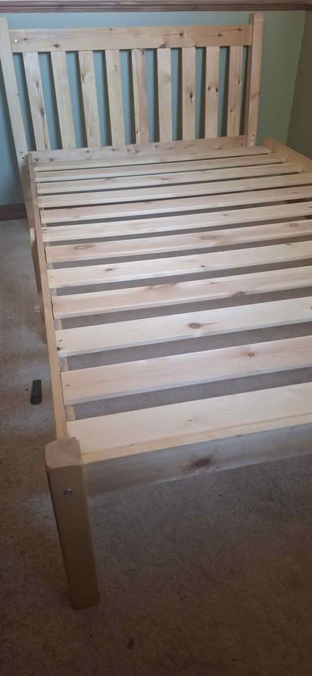 Photo of free Wooden double bed frame (Central Lancaster LA1) #3