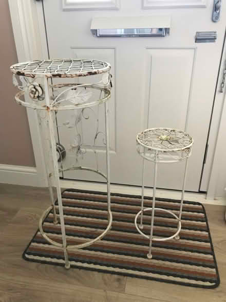 Photo of free Metal tables (Bedford (putnoe)) #1