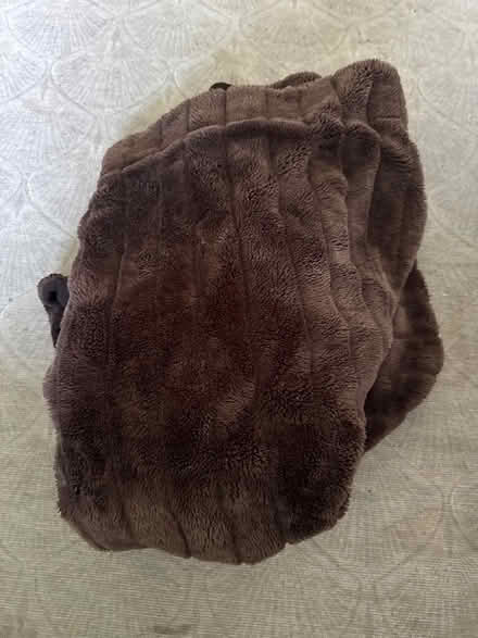 Photo of free Double brown blanket (CR7) #1