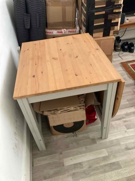 Photo of free Ikea table with one chair (Bruce Grove) #1