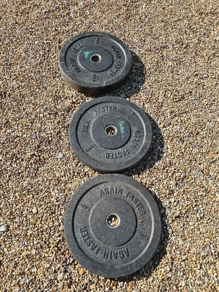 Photo of free Rubber barbell disks (Bray Studios SL4) #1