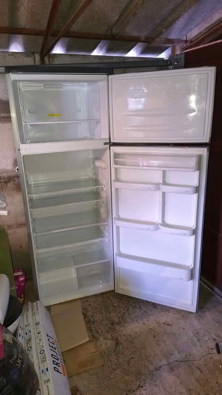 Photo of free 70/30 BEKO Grey Fridge/Freezer (Northwich CW9) #1