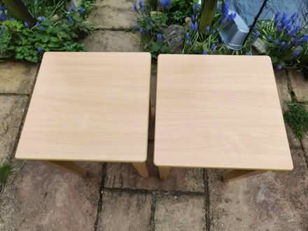 Photo of free Wooden tables (Wigston Harcourt LE18) #1