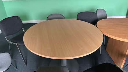 Photo of free Large Round Table Dining/Meeting/Conference (Great Shelford CB22) #1