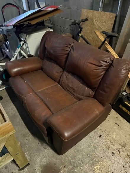 Photo of free Recliner 2 seater sofa (Kilmeague) #2