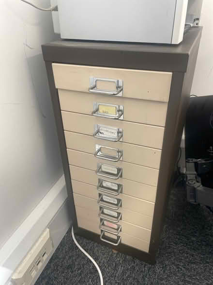 Photo of free Mini filing cabinet (Temple Street OX4) #1