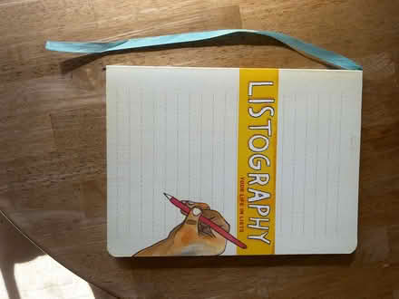 Photo of free Listograohy - Your Life In Lists (Wick. BH6) #1