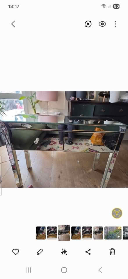 Photo of free M&s mirrored furniture (W12) #1