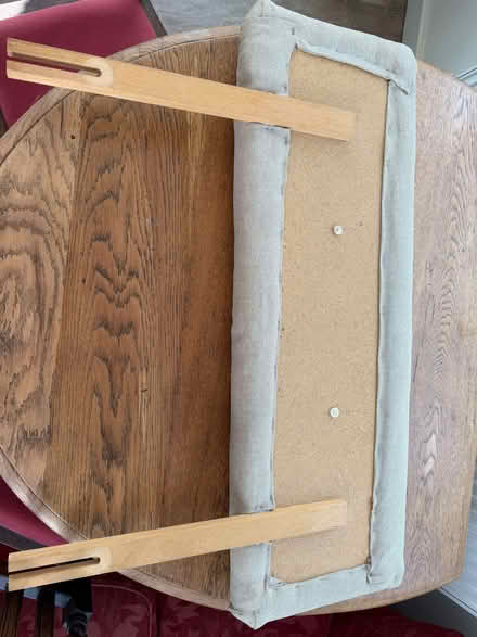 Photo of free Single bed headboard - recently reupholstered (Dutton PR3) #2