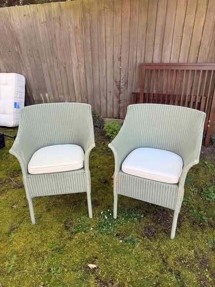 Photo of free Lloyd Loom chairs (Northborough) #1