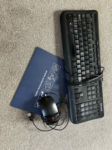 Photo of free Keyboard & mouse (Kemberton TF11) #1