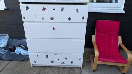 Photo of free Ikea Malm white chest of drawers (Wymington NN10) #1