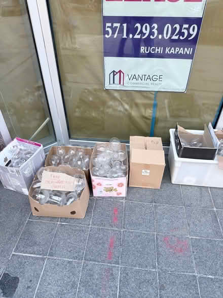 Photo of free Wine glasses by the box (Downtown) #1