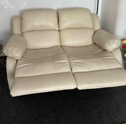 Photo of free Cream recliner sofa (Lostock Hall PR5) #1