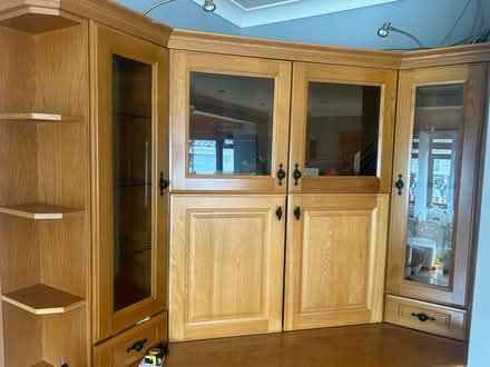 Photo of free Tall wooden cabinet (Ballybrack Dublin) #1