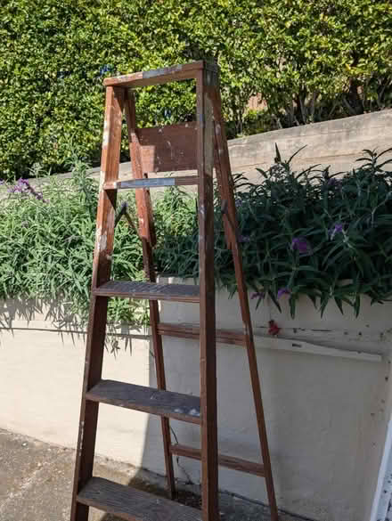 Photo of free 6 ft Wooden ladder (El Cerrito) #3