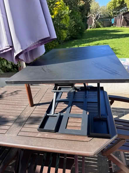 Photo of free Folding stand up desk device for home working (Bernards Heath AL1) #2