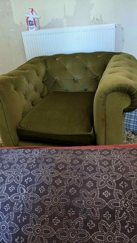 Photo of free Chesterfield chair (Workington) #3