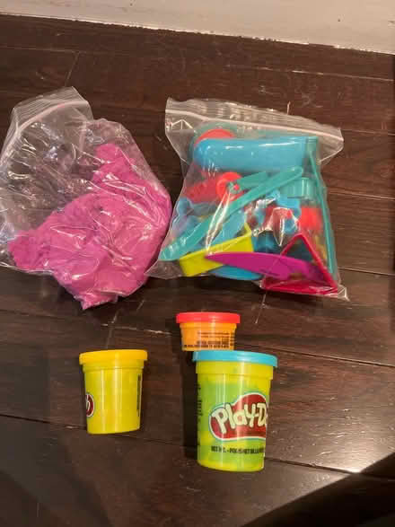 Photo of free Playdough tools and kinetic sand (Bathurst and College) #1