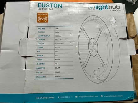 Photo of free LED bulkhead light (new) (Teignmouth TQ14) #4