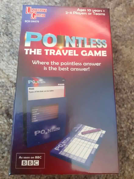 Photo of free Pointless- The Travel Game (Surrey Heath GU15) #1