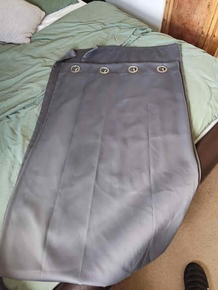 Photo of free IKEA Grey blackout curtains (Sheffield s6) #1