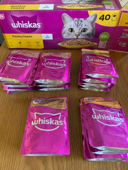 Photo of free Whiskas poultry feasts in jelly (Wheathampstead AL4) #1