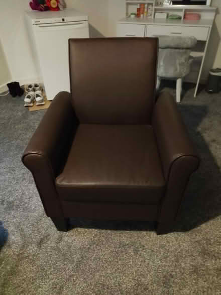 Photo of free Brown Arm Chair (Bootle L20) #1