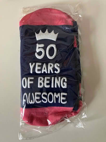 Photo of free 50th birthday socks (Percy street OX4) #2