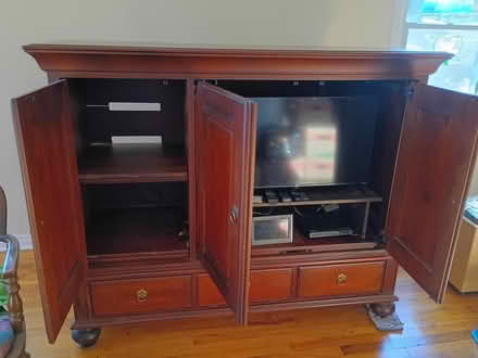 Photo of free TV media Center stand (Elmwood Park) #4