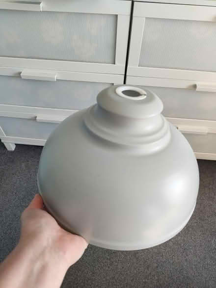 Photo of free Grey lampshade (Sheffield s6) #1